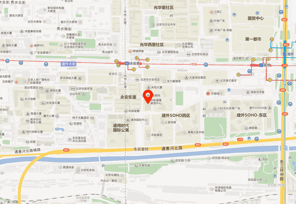 华彬中心位置地图